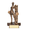 Cheerleader Billboard Resin Series Trophy (6.5")